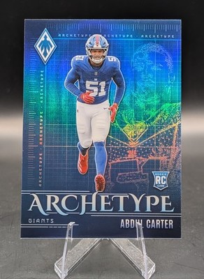 2025 Panini Phoenix Abdul Carter Archetype RC Case Hit SSP NFL | eBay
