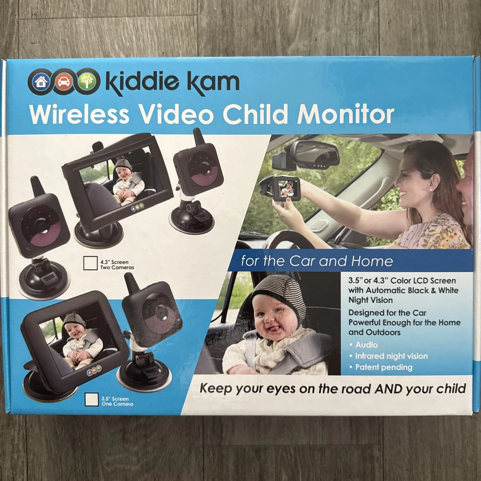 Kiddie Kam Wireless Video Child Monitor. FREE SHIPPING!!