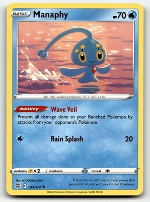 Manaphy Brilliant Stars 41/172