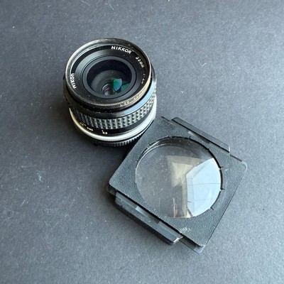 Nikon Nikkor 35mm f/2.8 Wide Angle MF Prime Lens F Mount From JAPAN