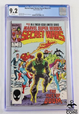 1985 Marvel Comics SECRET WARS #11 CGC 9.2 The Face of Doom, Mike Zeck Cover Art
