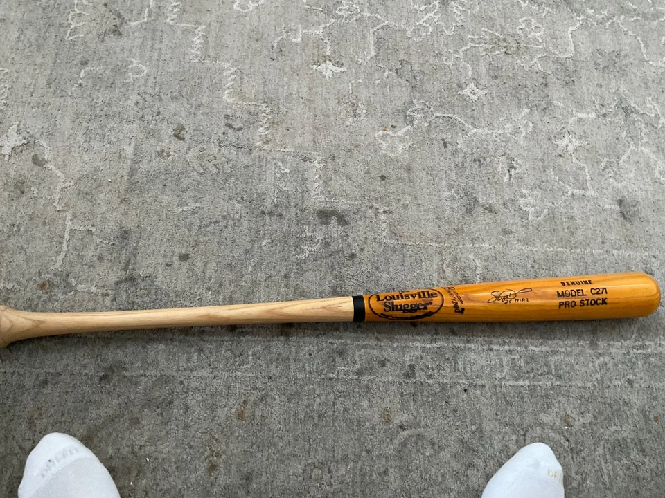 DIAMONDBACKS STEPHEN DREW SIGNED  REFINISHED  BAT  COA RARE - Image 2 of 4