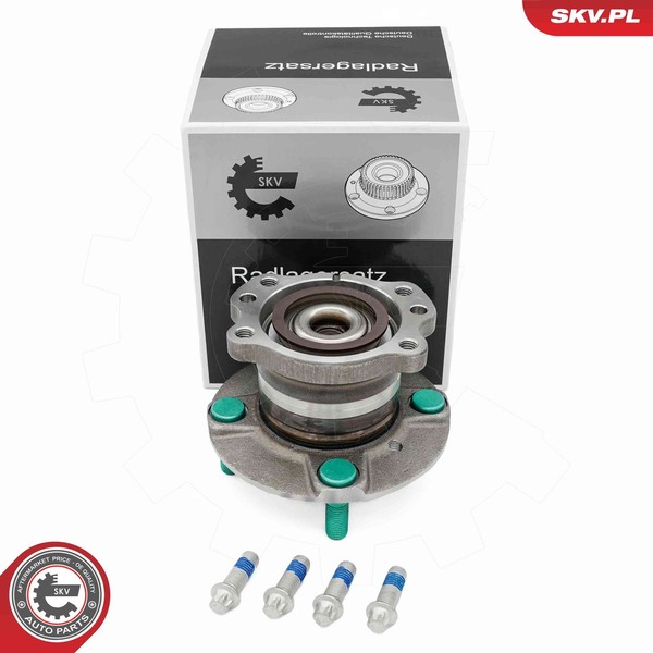 1X Esen SKV Radnabe Radlagersatz Hinterachse FüR Ford Ecosport B-Max JK 1.0-image
