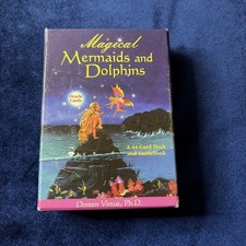 Magical Mermaids and Dolphins Oracle Cards 44 Card Deck and Guidebook