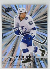 2025-26 Upper Deck Dylan Duke Young Guns Rookie OUTBURST SILVER Lightning