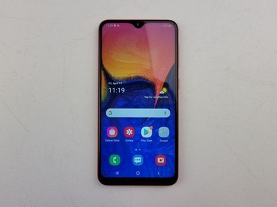 Samsung Galaxy A10 (SM-A105F/DS) 32GB - Red (GSM Unlocked) Dual SIM - H6915
