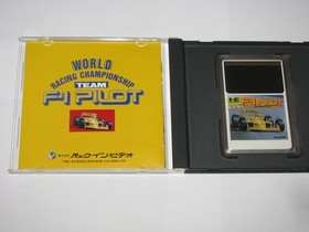 F1 Pilot PC Engine HuCard Japan import US Seller
