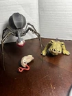STAR WARS 2004 SAGA JABBAS PALACE COURT DENIZENS LOOSE WOL BUBO MONK 3 FIG SET