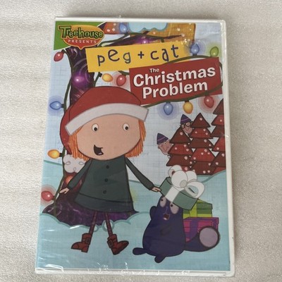 Peg + Cat: The Christmas Problem (DVD)  NEW SEALED w Fraying
