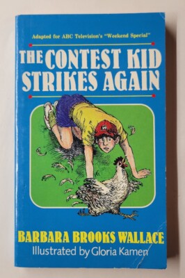 The Contest Kid Strikes Again Barbara Brooks Wallace 1987 4th Printing Paperback