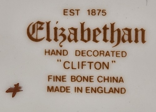Elizabethan Clifton Trio (1) Hand Decorated Fine Bone China VTG Made In England - Picture 9 of 23