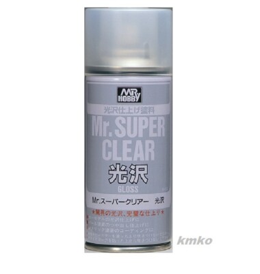 Gunze Mr.Hobby B 513 Mr. Super Clear Gloss Spray, glänzend 170 ml