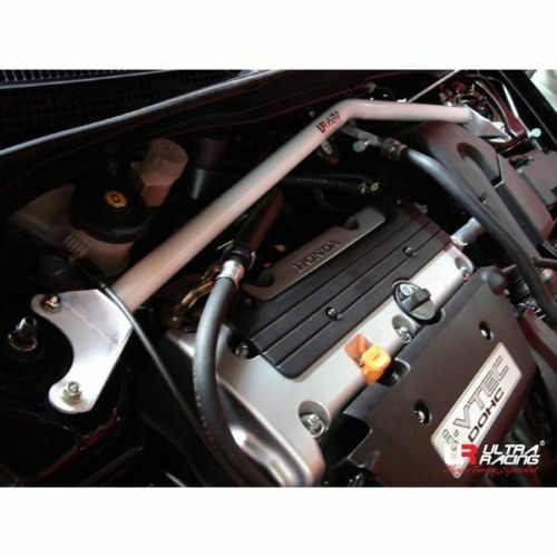 BARRA PUNTAL SUPERIOR DELANTERA PARA ACURA RSX DC5 2002-2006 ULTRA RACING 2 PNTS UR-TW2-206 - Imagen 1 de 7
