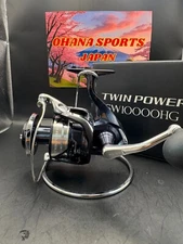 Shimano 21 TWIN POWER SW 10000HG Spinning Used With Box Rank C
