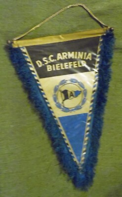 Wimpel , D.S.C. Arminia Bielefeld , 41 cm x 28 cm