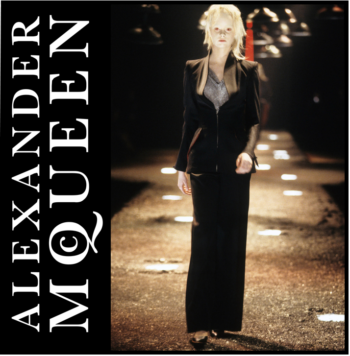 ALEXANDER McQUEEN 1998AW ジャケット Alexander McQueen A/W 1998 'Joan' Leather Runway Jacket, US8 IT44