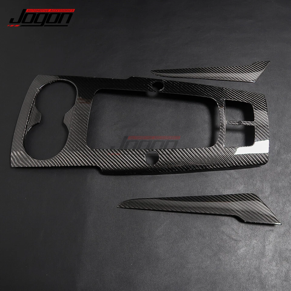 Panel de cambio de marchas de consola central de fibra de carbono para Audi A3 S3 RS3 2014-2018 Foto 3 de 4