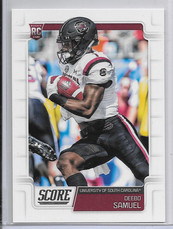 2019 Deebo Samuel Rookie Score Football Card #354 San Francisco 49ers