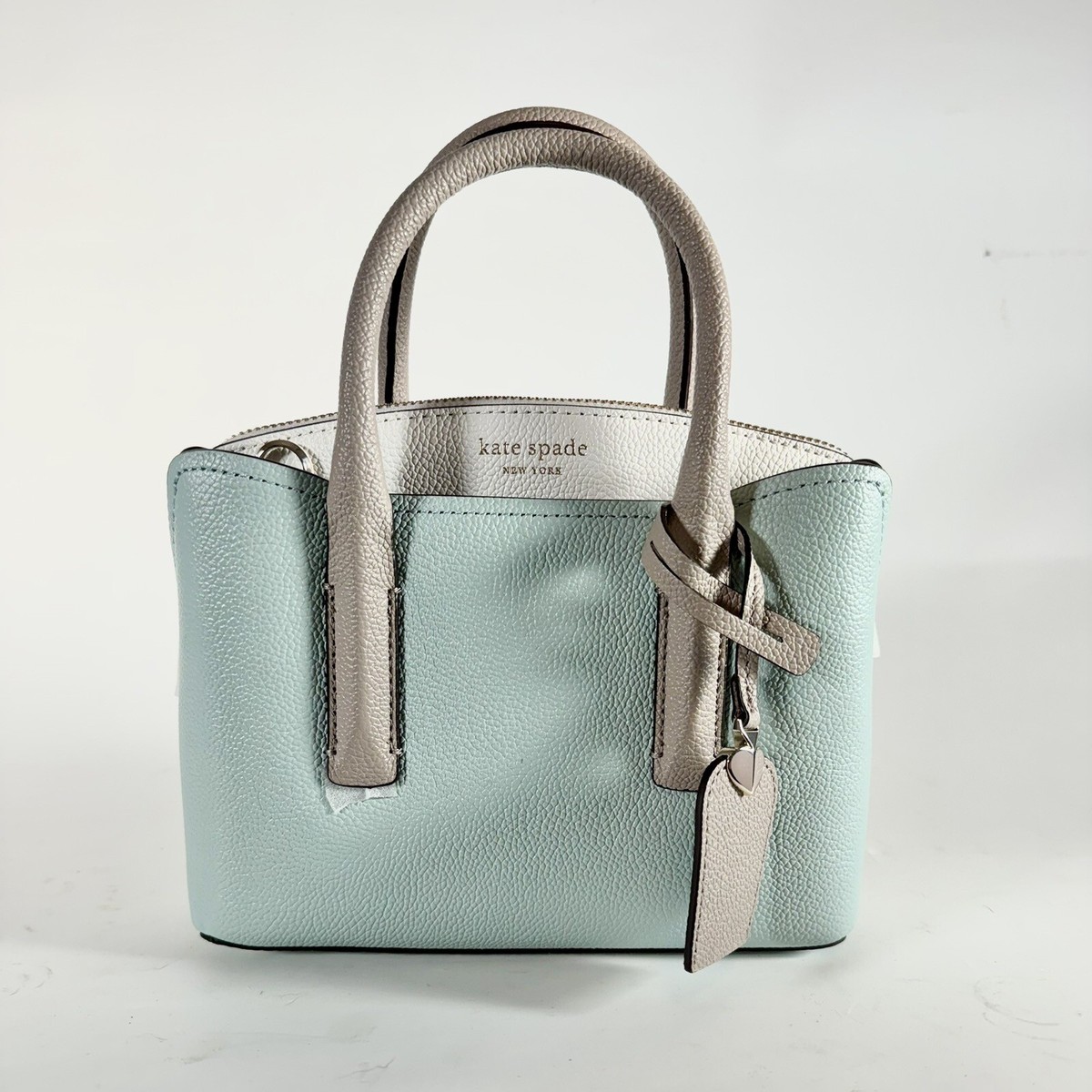 Kate Spade Margaux Mini Satchel In Cloud Mist