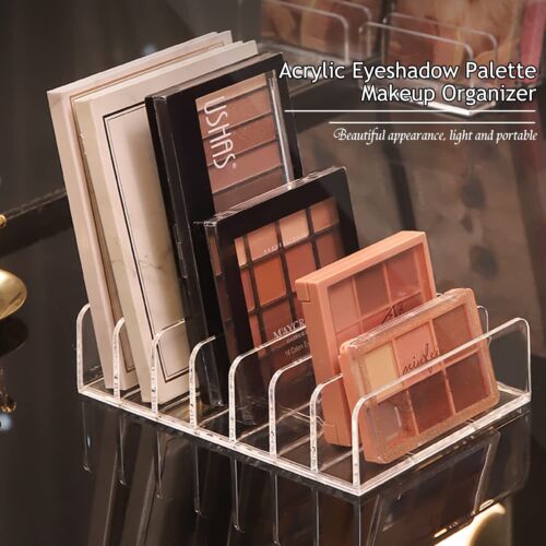 2 Pack Acrylic Eyeshadow Palette Makeup Organizer7cell Cosmetic Storageaccessori - Picture 7 of 7