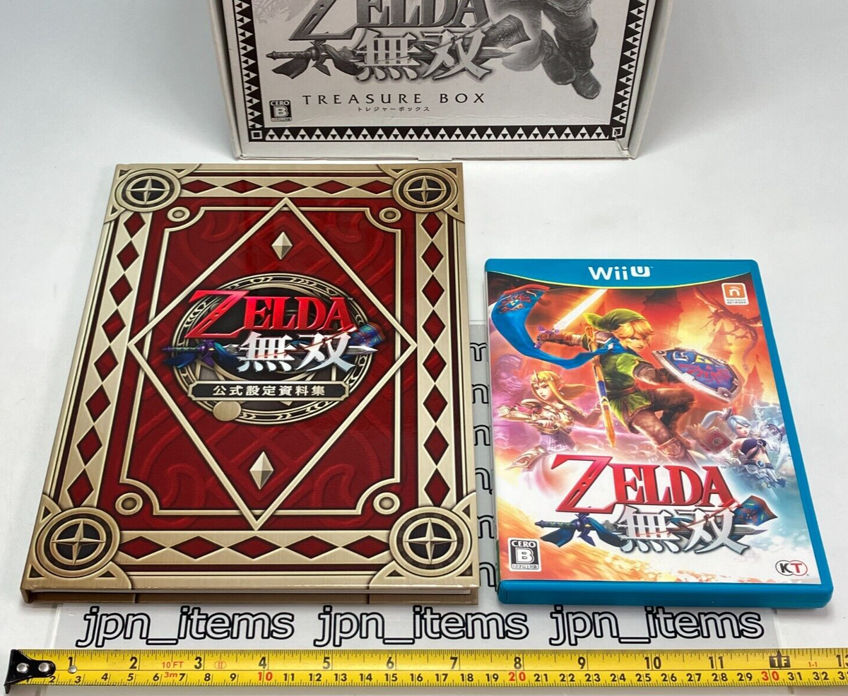 Wii U ZELDA Musou Treasure Box Limited Hyrule Warriors Wii U ZELDA Musou Treasure Box Limited Hyrule Warriors
