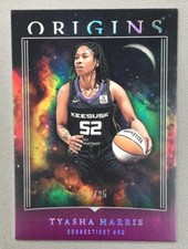 Tyasha Harris 2024 Panini WNBA Origins Purple /25 CONNECTICUT SUN