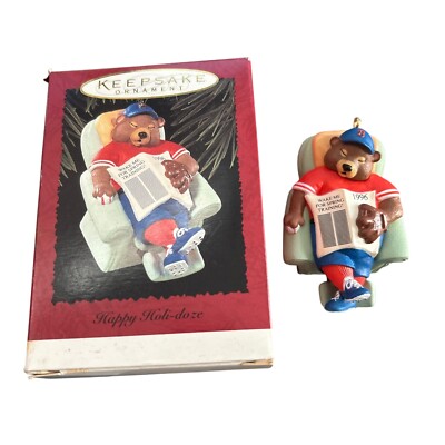 Happy Holidoze'1996'Winter Is One Super Reason To Doze,Hallmark Ornament-NICE