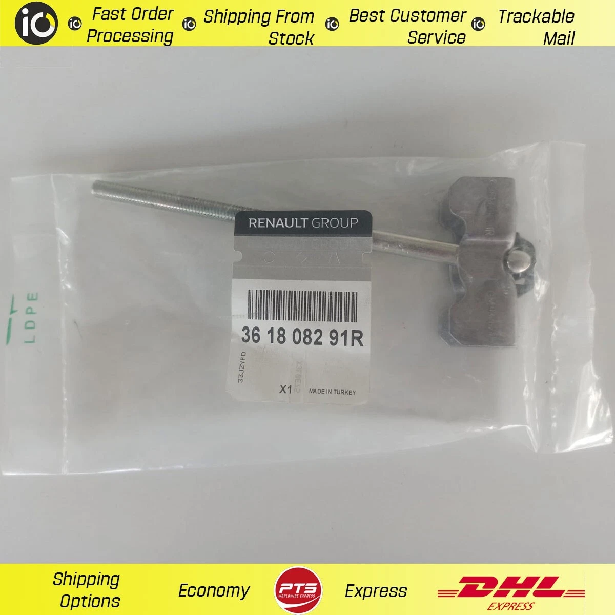 Original Hand Brake Adjuster Cable Rod 361808291R for Renault 