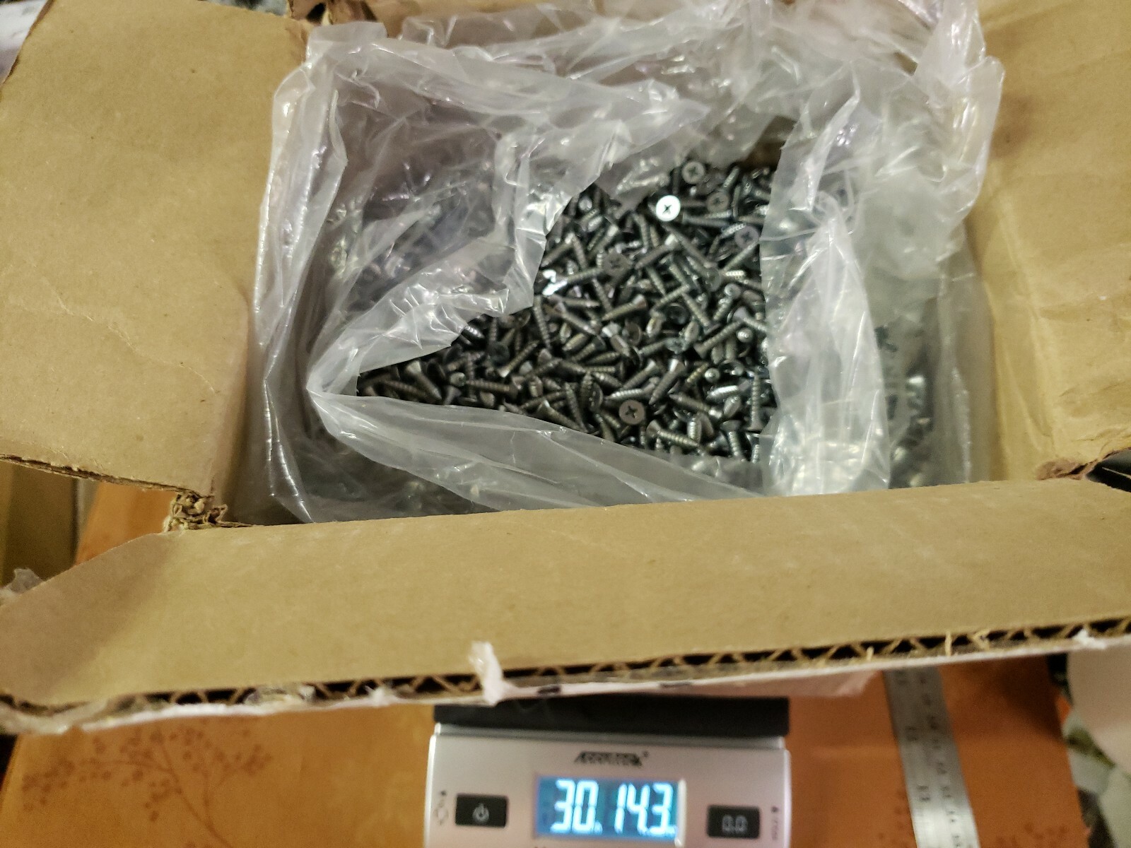 Steel Sheet Metal Screw, Zinc Plated Finish, 82 Degrees Flat Head, Phillips...-image