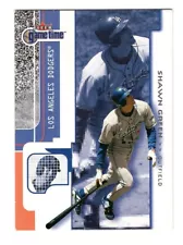2001 Fleer Game Time #16 Shawn Green Los Angeles Dodgers Baseball Card