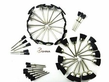 45pcs Nylon Wire Wheel Polishing Mix Brush Set for Dremel Rotary Tool