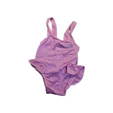 Izod Lacoste Baby Swimsuit Girls Size 18 Months Pink Made USA NEW VTG 80'S RARE