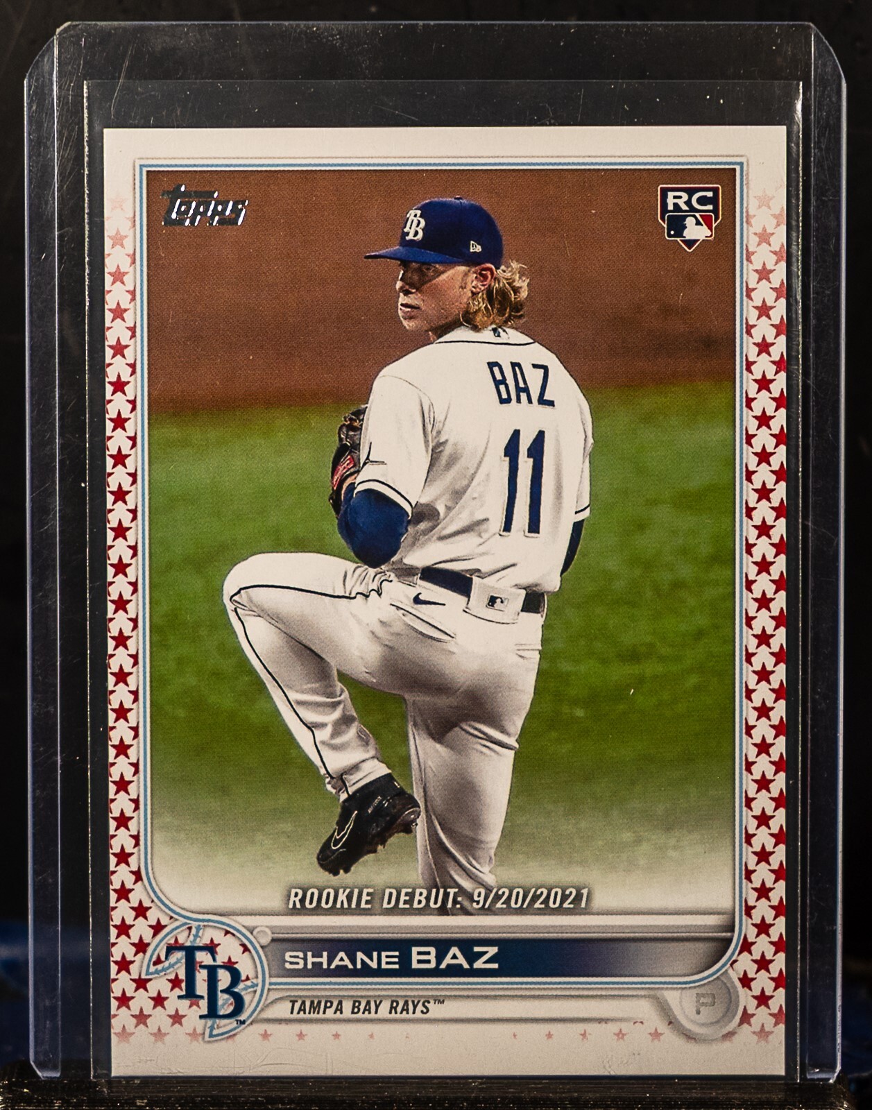 Shane Baz 2022 Topps Update US240 Independence Day Rookie RC 76/76