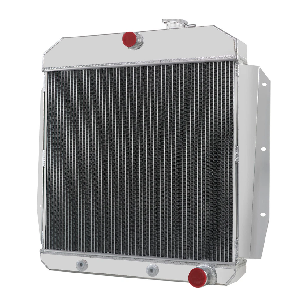 3 Row Aluminum Radiator fit 1955-1959 CHEVY 3100 3200,3400 GMC 100/150 Truck NEW Foto 3 de 4