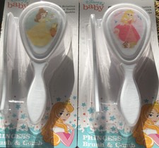 Disney Baby brush and comb sets Cinderella  Belle - combo set