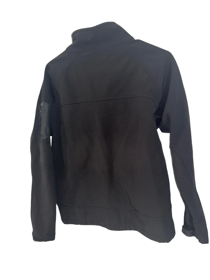 Snozu Boys Soft Shell Jacket Size Large 14/16 Black Red Full Zip READ - Image 2 of 4