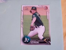 Skylar Szynski ⚾ 2016 Bowman Draft Baseball #BD41 Athletics