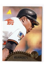 Baseball Card - 1995 Jeffrey Hammonds 10 - Baltimore Orioles Pinnacle 95 MLB