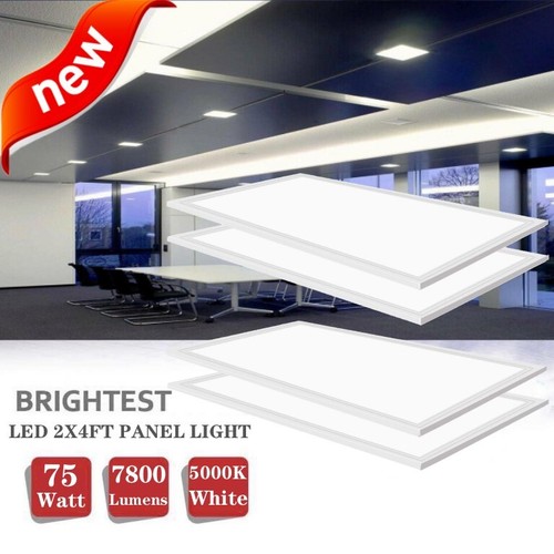 LED BACK-LIT FLAT PANEL LIGHTS 2X4 75W 5000K DAYLIGHT WHITE 0-10V DIMMABLE, USA - Picture 16 of 19