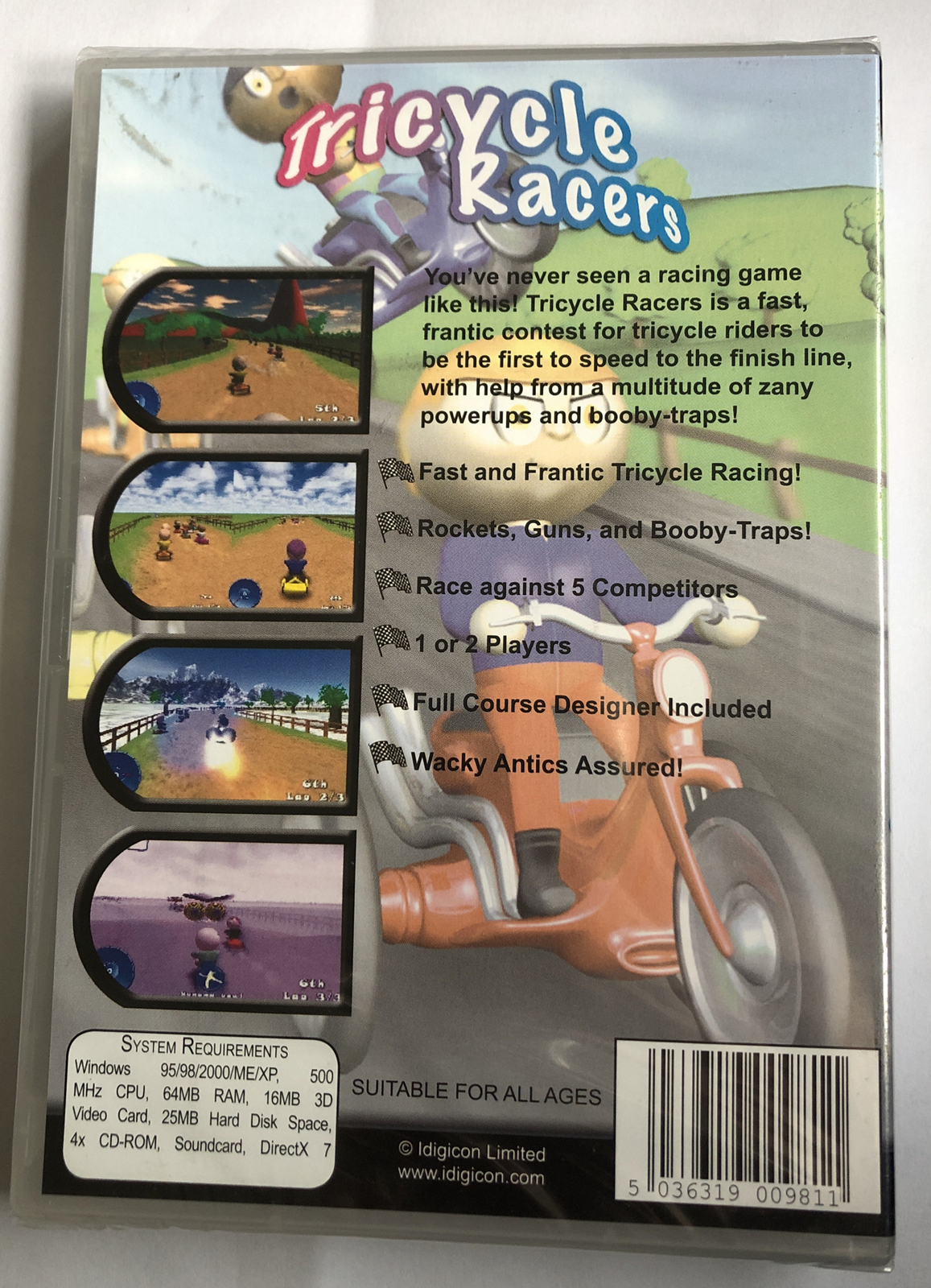 Tricycle Racers PC Game CDROM NEW & SEALED eBay