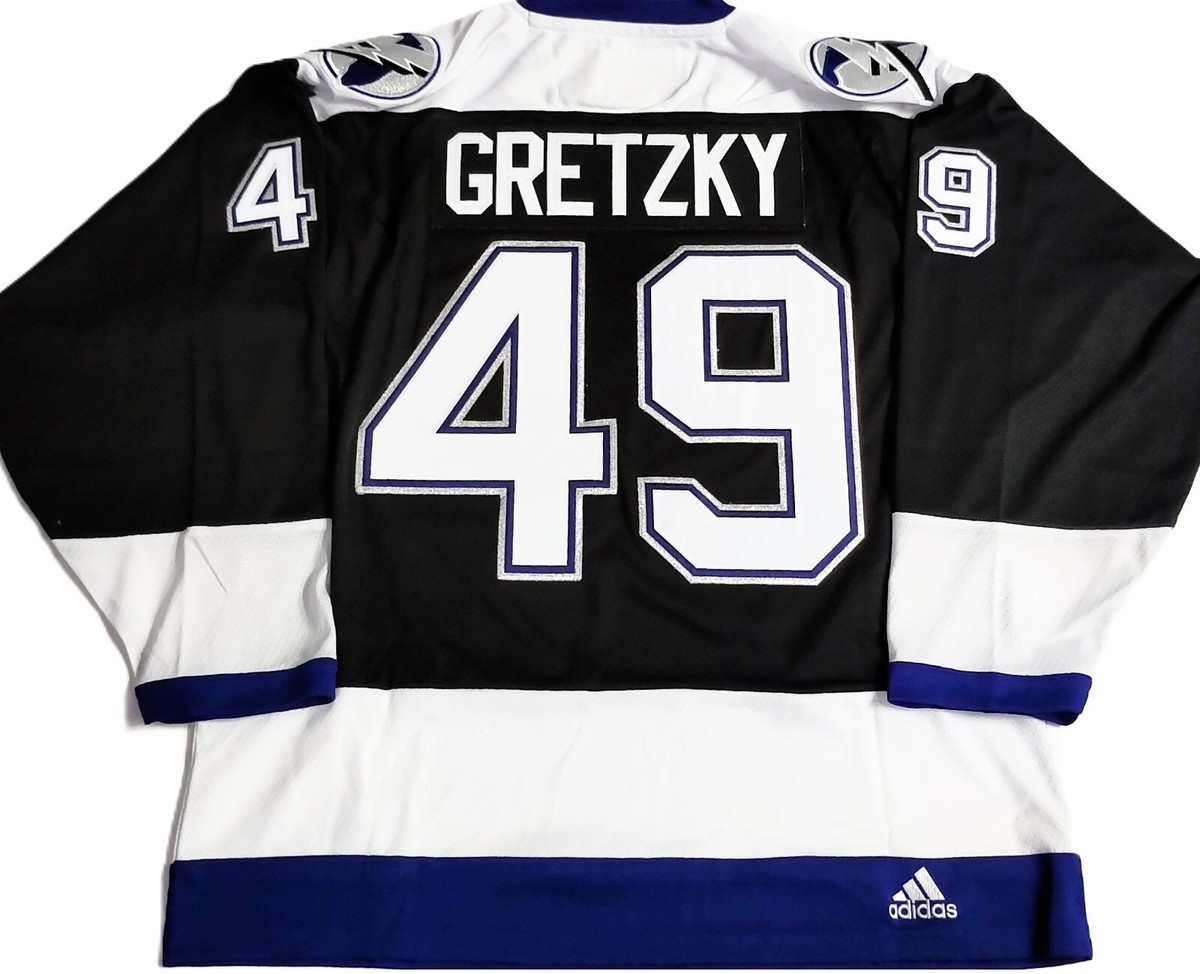NWT-50-52-54-56-60 BRENT GRETZKY TAMPA BAY LIGHTNING ADIDAS TEAM