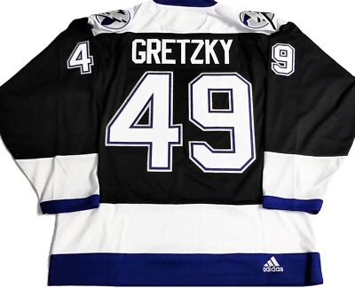 NWT-52/L BRENT GRETZKY TAMPA BAY LIGHTNING ADIDAS