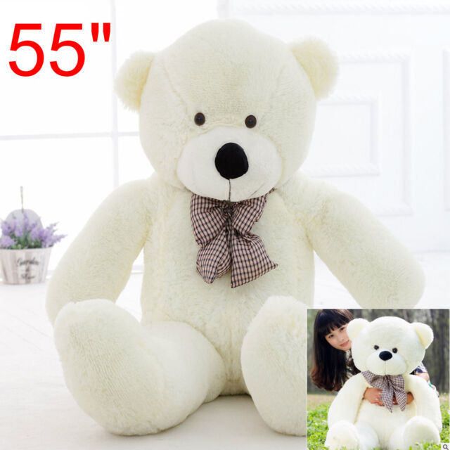 white plush teddy bears