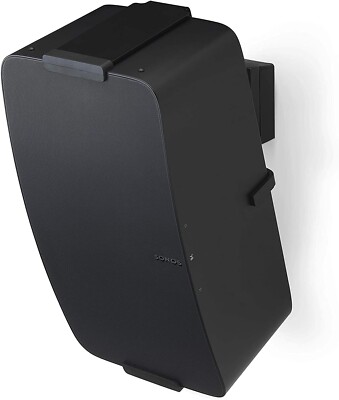 Flexson Vertical Wall Mount for Sonos Five & Play:5 (Black) - FLXP5WMV1021S