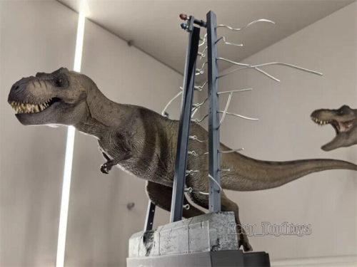 Nanmu Tyrannosaurus Alpha 2.0 Resin Statue T-Rex Dinosaur Model Toy W/Fence Base - Picture 11 of 20