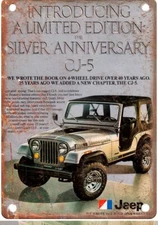 Vintage Auto Ad 1979 Jeep CJ-5 Reproduction Metal Sign A1768
