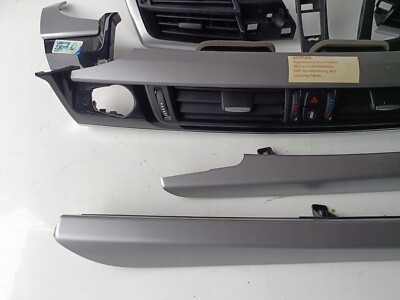  X5 F15 X6 F16 純正インテリアトリム BMW X5 F15 Silver Interior Trim Kit Plastic Center Console Panel