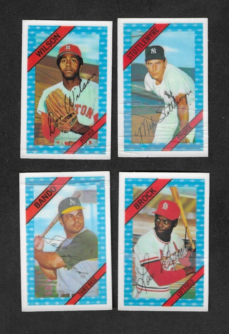 1972 Kellogg's 3-D Super Stars:  Choose Your Card (#002 - #054)