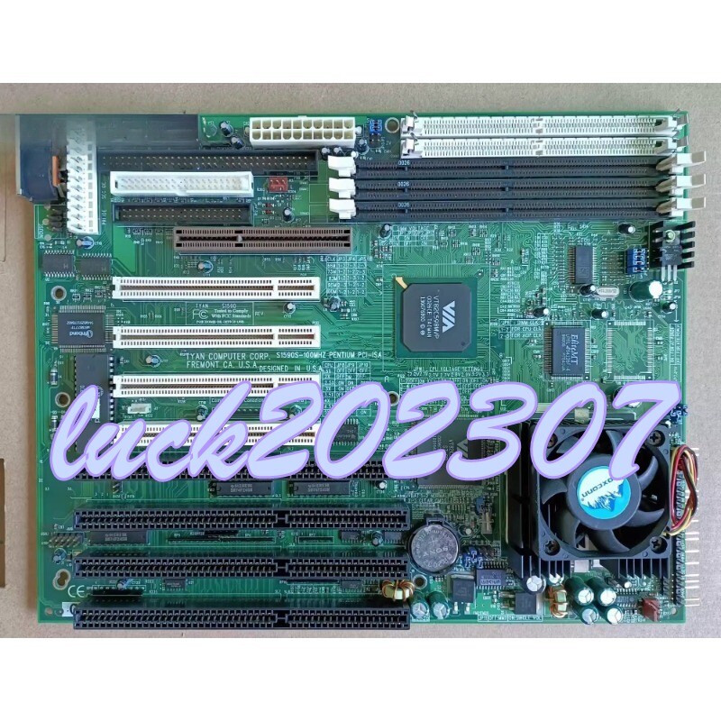 1PC USED TYAN S1590 S1590S-100MHZ PENTIUM PCI-ISA Main board #P