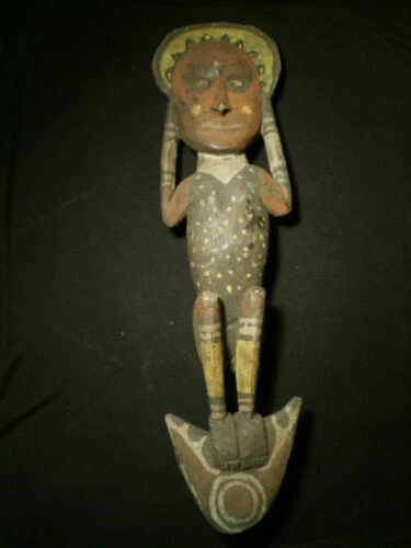 Arts et objets ethniques du XXe siècle et contemporains figurines, statues en bois